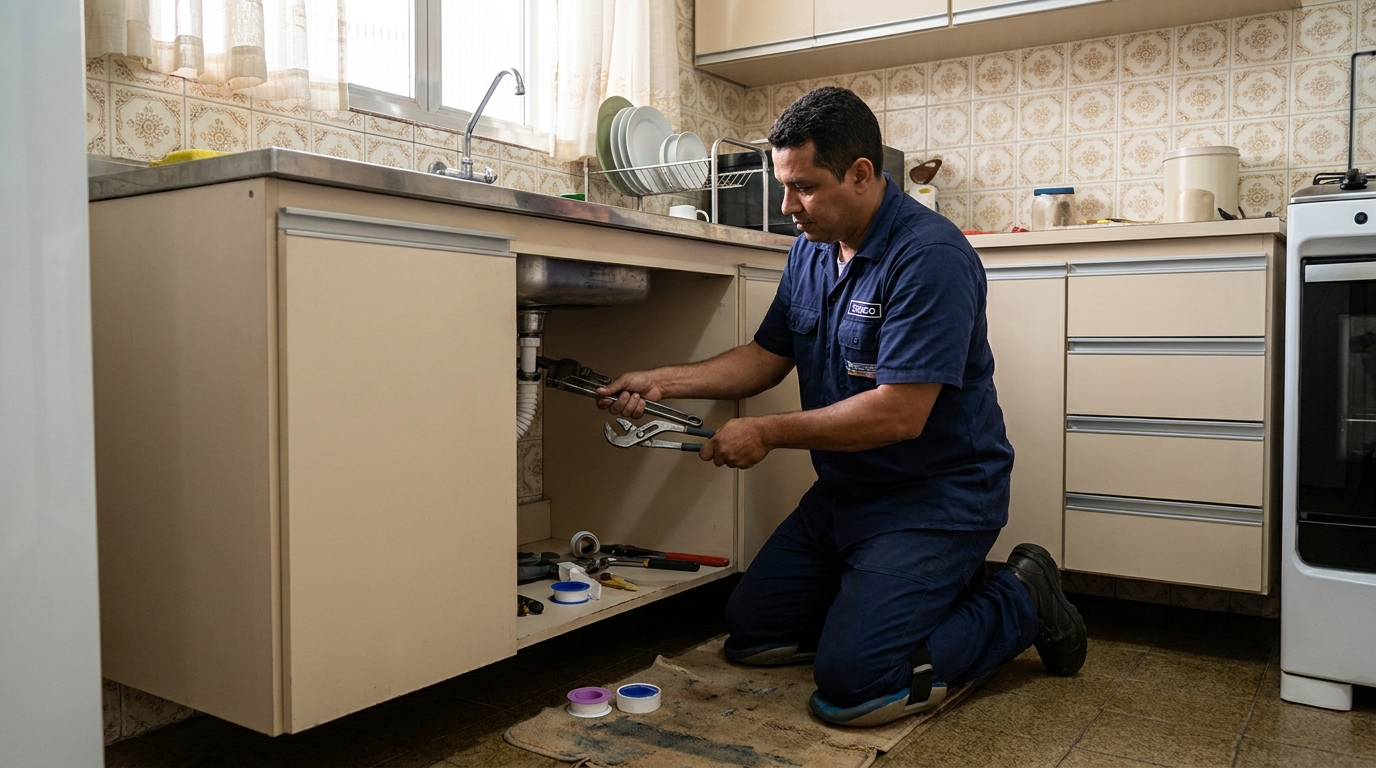 Serviços Hidráulicos no Residencial Villagio D’Avignon, Sorocaba‑SP