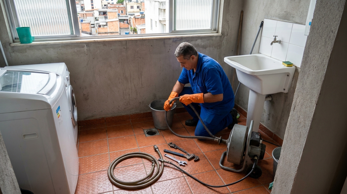 Limpeza Profunda de Ralos em Barcelona, Sorocaba‑SP